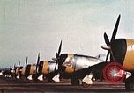 Image of P-47 Thunderbolt fighter planes of 36th Fighter Group Belgium, 1945, second 38 stock footage video 65675047641