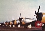 Image of P-47 Thunderbolt fighter planes of 36th Fighter Group Belgium, 1945, second 40 stock footage video 65675047641