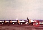 Image of P-47 Thunderbolt fighter planes of 36th Fighter Group Belgium, 1945, second 46 stock footage video 65675047641