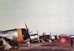 Image of P-47 Thunderbolt fighter planes of 36th Fighter Group Belgium, 1945, second 55 stock footage video 65675047641
