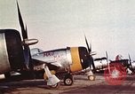 Image of P-47 Thunderbolt fighter planes of 36th Fighter Group Belgium, 1945, second 58 stock footage video 65675047641