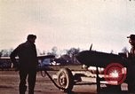Image of P-47 Thunderbolt fighter planes Belgium, 1945, second 26 stock footage video 65675047642