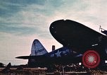 Image of P-47 Thunderbolt fighter planes Belgium, 1945, second 20 stock footage video 65675047643