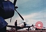 Image of P-47 Thunderbolt fighter planes Belgium, 1945, second 24 stock footage video 65675047643