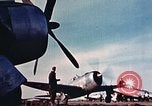 Image of P-47 Thunderbolt fighter planes Belgium, 1945, second 25 stock footage video 65675047643