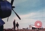 Image of P-47 Thunderbolt fighter planes Belgium, 1945, second 30 stock footage video 65675047643