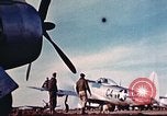 Image of P-47 Thunderbolt fighter planes Belgium, 1945, second 33 stock footage video 65675047643