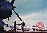 Image of P-47 Thunderbolt fighter planes Belgium, 1945, second 34 stock footage video 65675047643