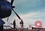 Image of P-47 Thunderbolt fighter planes Belgium, 1945, second 35 stock footage video 65675047643