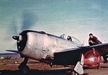 Image of P-47 Thunderbolt fighter planes Belgium, 1945, second 51 stock footage video 65675047643