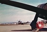 Image of P-47 Thunderbolt fighter planes Belgium, 1945, second 55 stock footage video 65675047643