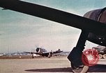 Image of P-47 Thunderbolt fighter planes Belgium, 1945, second 56 stock footage video 65675047643