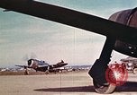 Image of P-47 Thunderbolt fighter planes Belgium, 1945, second 58 stock footage video 65675047643