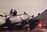 Image of P-38 Lightning fighter aircraft Belgium, 1945, second 25 stock footage video 65675047647
