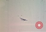 Image of P-38 and P-47 aircraft peel off  and a P-47 lands Belgium, 1945, second 1 stock footage video 65675047648