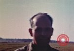 Image of P-38 and P-47 aircraft peel off  and a P-47 lands Belgium, 1945, second 34 stock footage video 65675047648