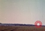 Image of P-38 and P-47 aircraft peel off  and a P-47 lands Belgium, 1945, second 39 stock footage video 65675047648