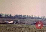 Image of P-47 Thunderbolt fighter planes Belgium, 1945, second 8 stock footage video 65675047650