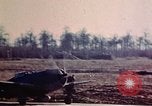 Image of P-47 Thunderbolt fighter planes Belgium, 1945, second 22 stock footage video 65675047650