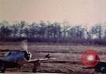 Image of P-47 Thunderbolt fighter planes Belgium, 1945, second 24 stock footage video 65675047650