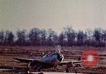 Image of P-47 Thunderbolt fighter planes Belgium, 1945, second 27 stock footage video 65675047650