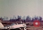 Image of P-47 Thunderbolt fighter planes Belgium, 1945, second 29 stock footage video 65675047650