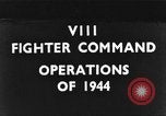 Image of German Messerschmitt Bf 109 fighter plane European Theater, 1944, second 1 stock footage video 65675047651