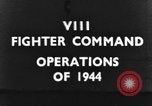 Image of German Messerschmitt Bf 109 fighter plane European Theater, 1944, second 4 stock footage video 65675047651