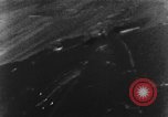 Image of Messerschmitt Bf 110 fighter plane struck by gunfire from an American P-51 aircraft European Theater, 1944, second 7 stock footage video 65675047652