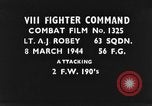 Image attaque sur Focke-Wulf Fw 190 Fighter théâtre européen, 1944, de la seconde 1 séquences d'archives historiques vidéo 65675047659