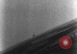 Image of attack on Messerschmitt Bf 109 fighter plane European Theater, 1944, second 32 stock footage video 65675047660