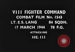 Image of German Heinkel He 111 bomber plane European Theater, 1944, second 3 stock footage video 65675047664