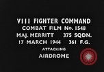 Standbild airdrome europäische Theater, 1944, aus Sekunde 3 historischem Filmmaterial Videoclip 65675047665