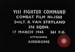 Image of Messerschmitt Me 410 fighter plane European Theater, 1944, second 3 stock footage video 65675047666