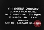 Image of German Focke-wulf Fw 190 fighter plane European Theater, 1944, second 3 stock footage video 65675047674
