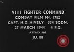 Image of German Junkers Ju 88 bomber aircraft European Theater, 1944, second 1 stock footage video 65675047675