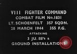Immagine di Due tedesche Junkers Ju 88 piani bombardiere Teatro europeo, 1944, secondo 1 filmato di repertorio 65675047677
