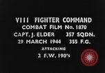 Image of Focke Wulf Fw 190 fighter aircraft European Theater, 1944, second 4 stock footage video 65675047678