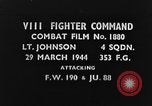 Image of Focke Wulf Fw 190 fighter aircraft European Theater, 1944, second 1 stock footage video 65675047679