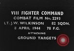 Standbild strafing Lokomotive europäische Theater, 1944, aus Sekunde 1 historischem Filmmaterial Videoclip 65675047684