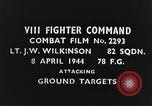 Standbild strafing Lokomotive europäische Theater, 1944, aus Sekunde 3 historischem Filmmaterial Videoclip 65675047684