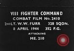 Image of German Messerschmitt Me 210 fighter aircraft European Theater, 1944, second 1 stock footage video 65675047689