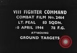 Image of attacking German Focke-Wulf Fw 190 fighter aircraft European Theater, 1944, second 1 stock footage video 65675047690