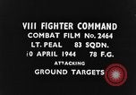Image of attacking German Focke-Wulf Fw 190 fighter aircraft European Theater, 1944, second 3 stock footage video 65675047690