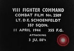 Image of attacking German Junkers Ju 88 bomber aircraft European Theater, 1944, second 3 stock footage video 65675047691