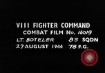 Standbild strafing Marshalling Yard europäische Theater, 1944, aus Sekunde 3 historischem Filmmaterial Videoclip 65675047694