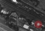 Standbild strafing Marshalling Yard europäische Theater, 1944, aus Sekunde 26 historischem Filmmaterial Videoclip 65675047694