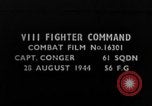 Standbild angreifenden Messerschmitt Me 110 Fighter europäische Theater, 1944, aus Sekunde 1 historischem Filmmaterial Videoclip 65675047696