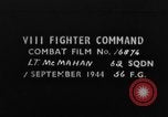 Image of strafing of train European Theater, 1944, second 1 stock footage video 65675047702