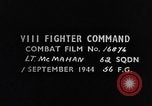Image of strafing of train European Theater, 1944, second 3 stock footage video 65675047702